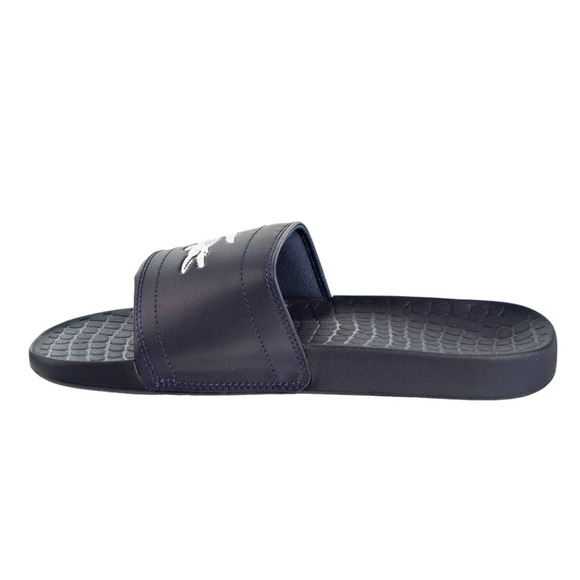 Lacoste Fraisier 118 1 US Cam Synthetic Navy/White Men\'s Slide Sandal Size 17 main image 7